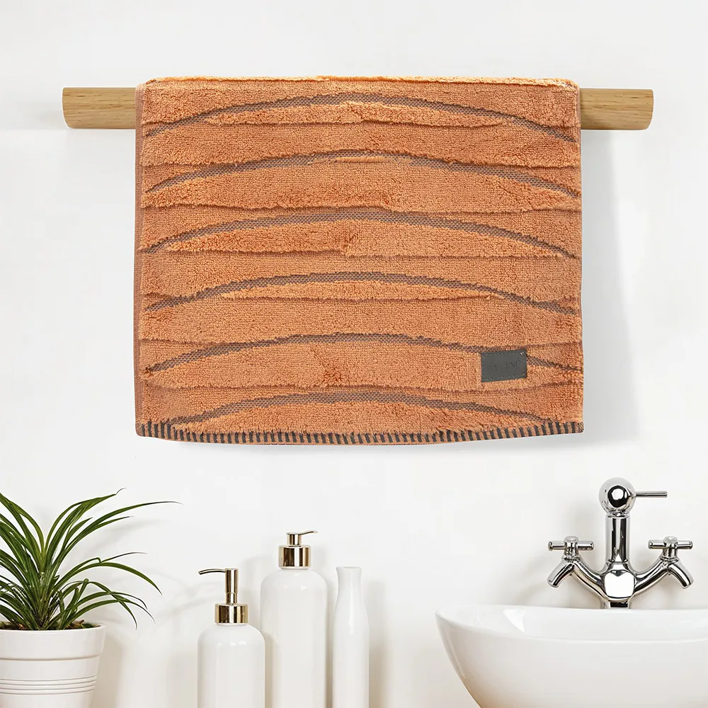 LINO Πετσέτα Χεριών (40x60) Loomline Ροδί