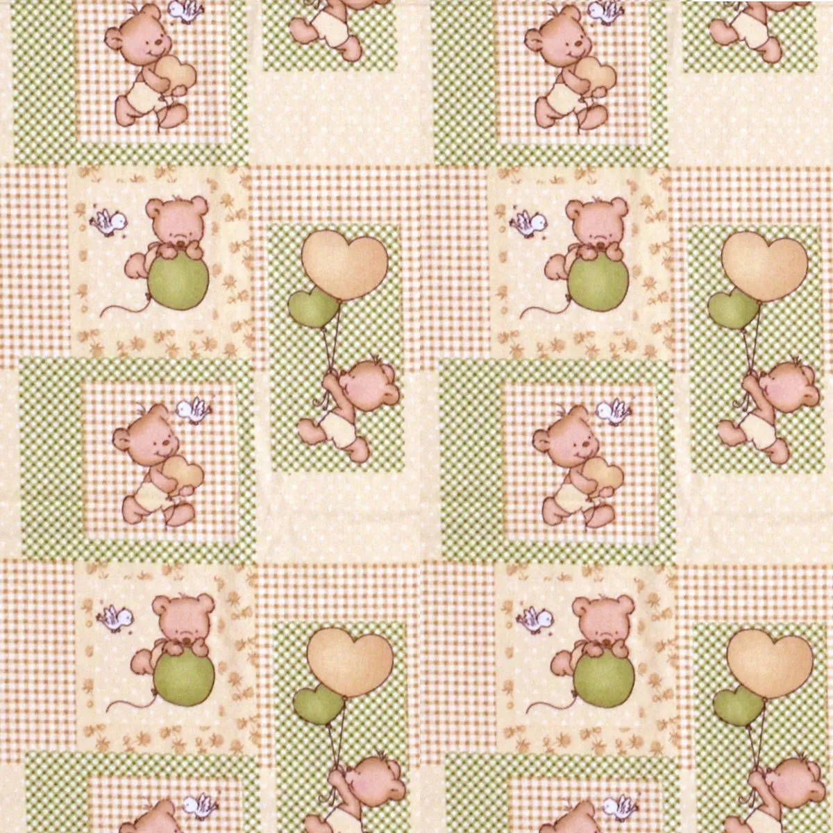 ΠΑΝΑ ΦΑΝΕΛΑ bebe Baloon 76 80Χ80 Beige Flannel cotton 100%