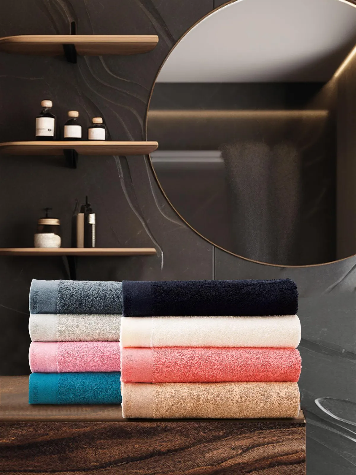 ΣΕΤ ΠΕΤΣΕΤΕΣ TORINO 1  ΠΡΟΣΩΠΟΥ 100% COTTON 50x90cm