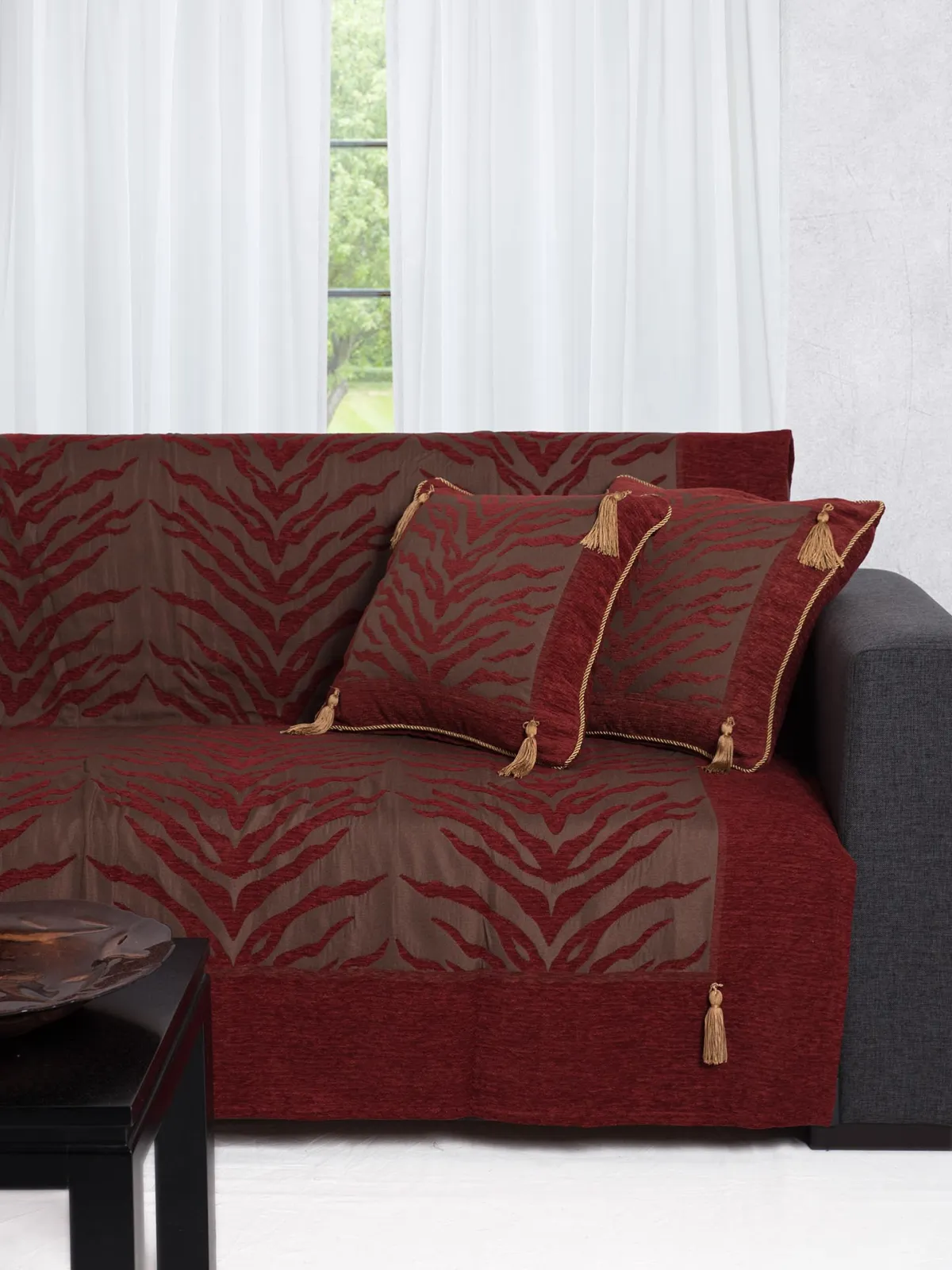 ΡΙΧΤΑΡΙΑ 306 (180cm x 180cm / 180cm x 250cm / 180cm x 300cm) κόκκινο