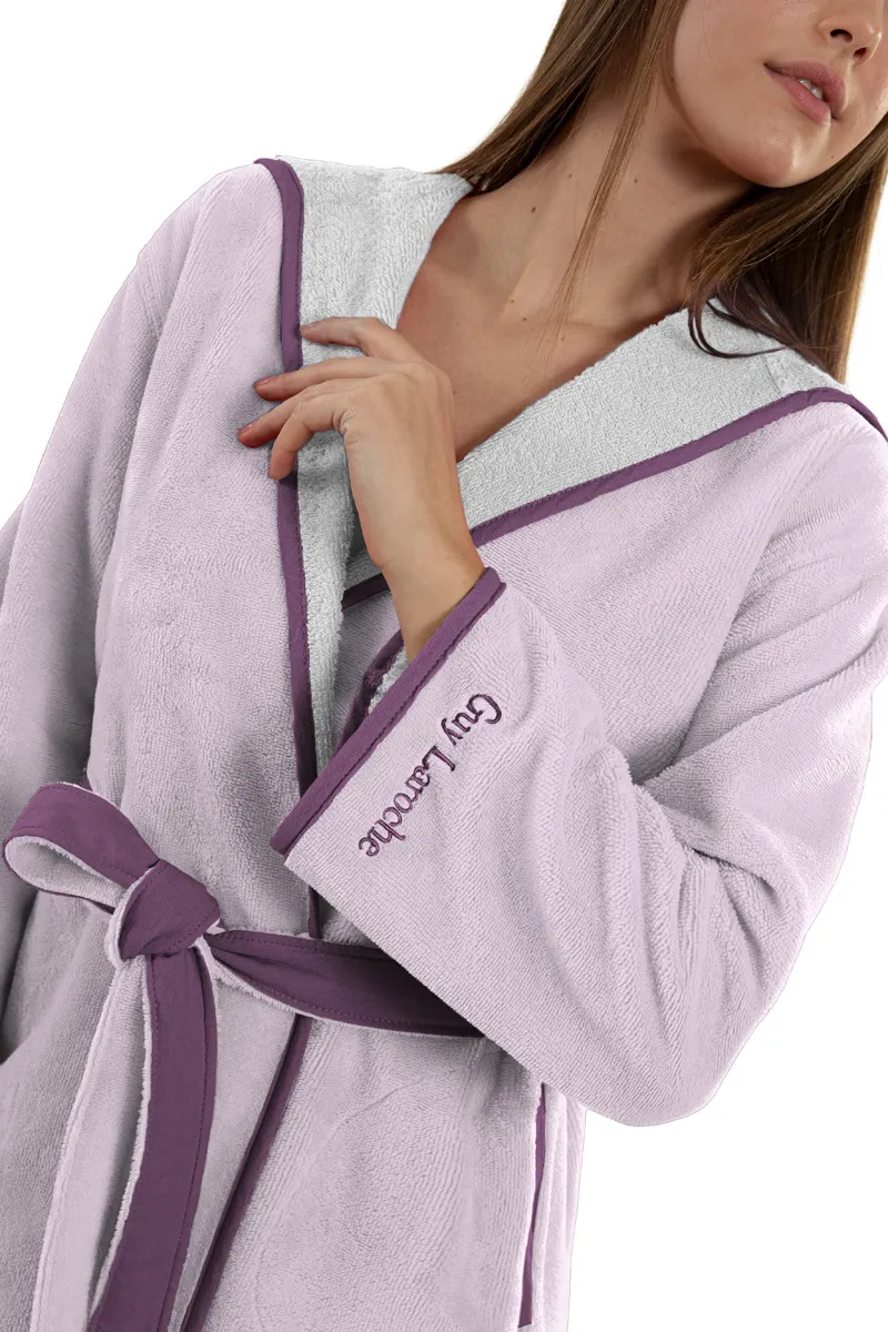 Μπουρνούζι New Comfy Lilac (Με Κουκούλα)