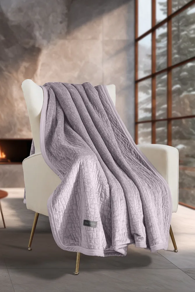 Ριχτάρι Bolzano Melanze  + Διακοσμητικό Μαξιλάρι