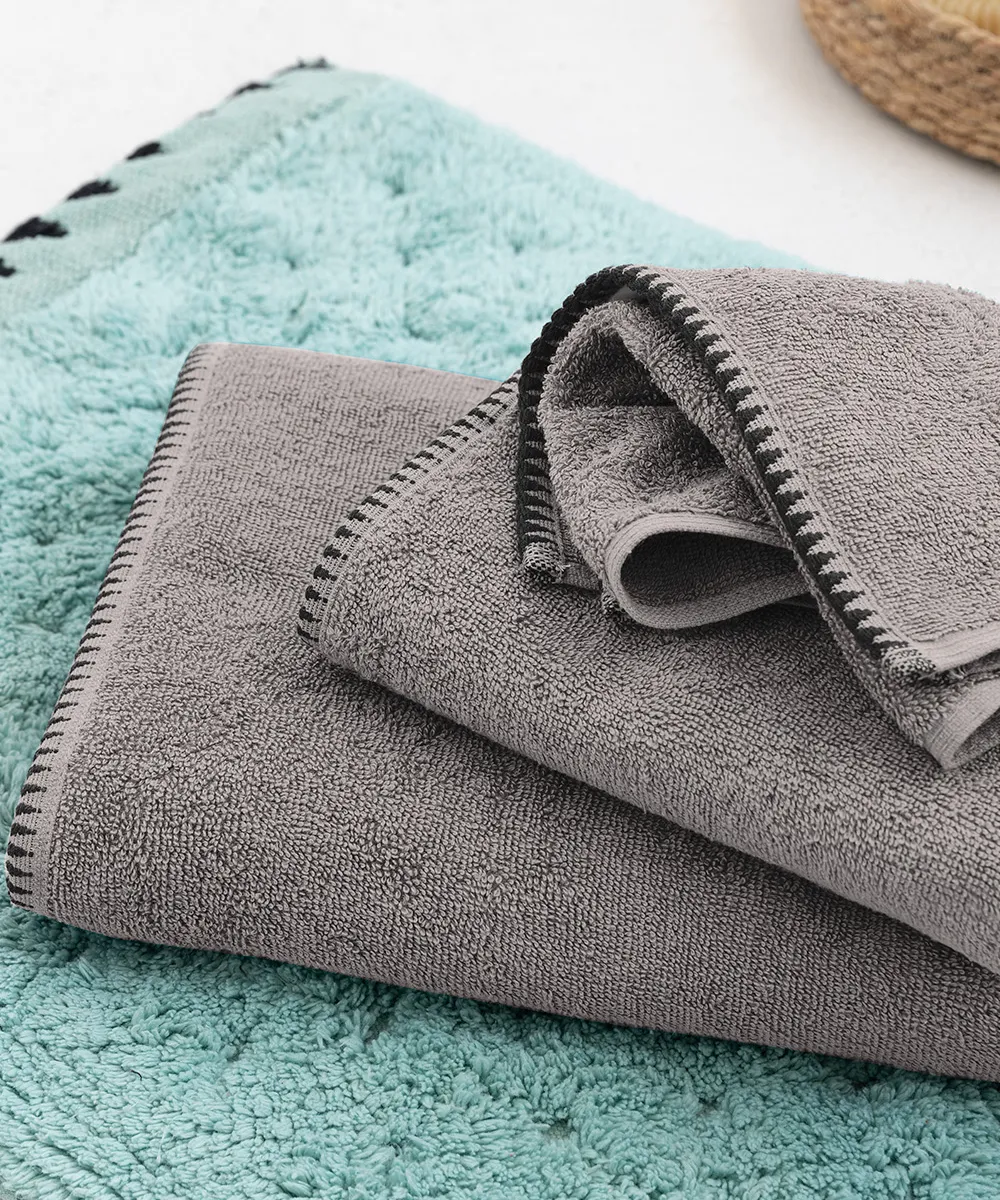 Σετ Πετσετες Towels Collection BROOKLYN GREY