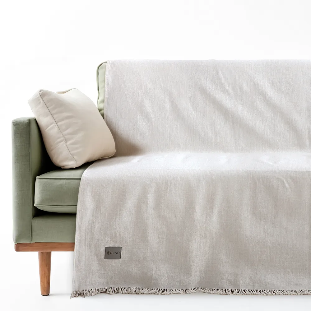 LINO Ριχτάρι Καναπέ Τριθέσιο (180x300) Estate Εκρού