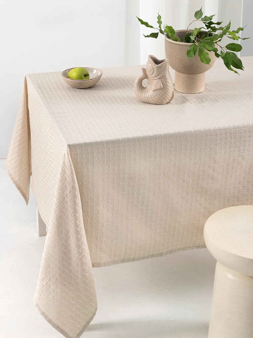 Τραπεζομαντηλο Formal Dinner 175x160 MILLY BEIGE