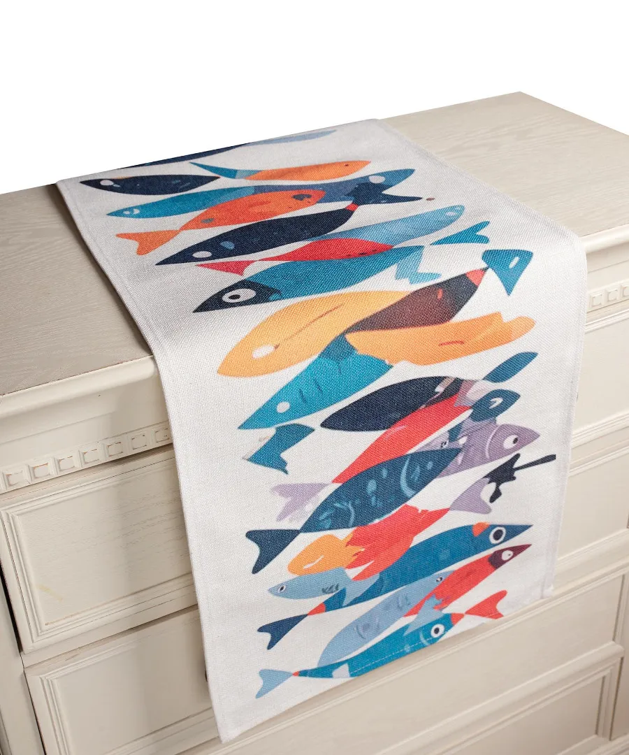 Τραβέρσα με στάμπα (40cm x 135cm) ks8