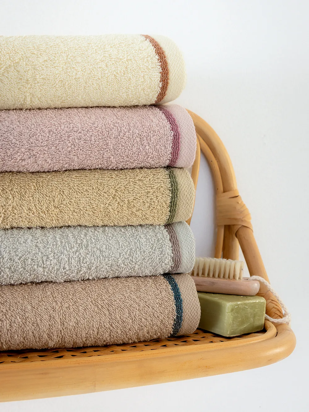 Σετ Πετσέτες (30X50, 50X90, 70X140) ROS ECRU