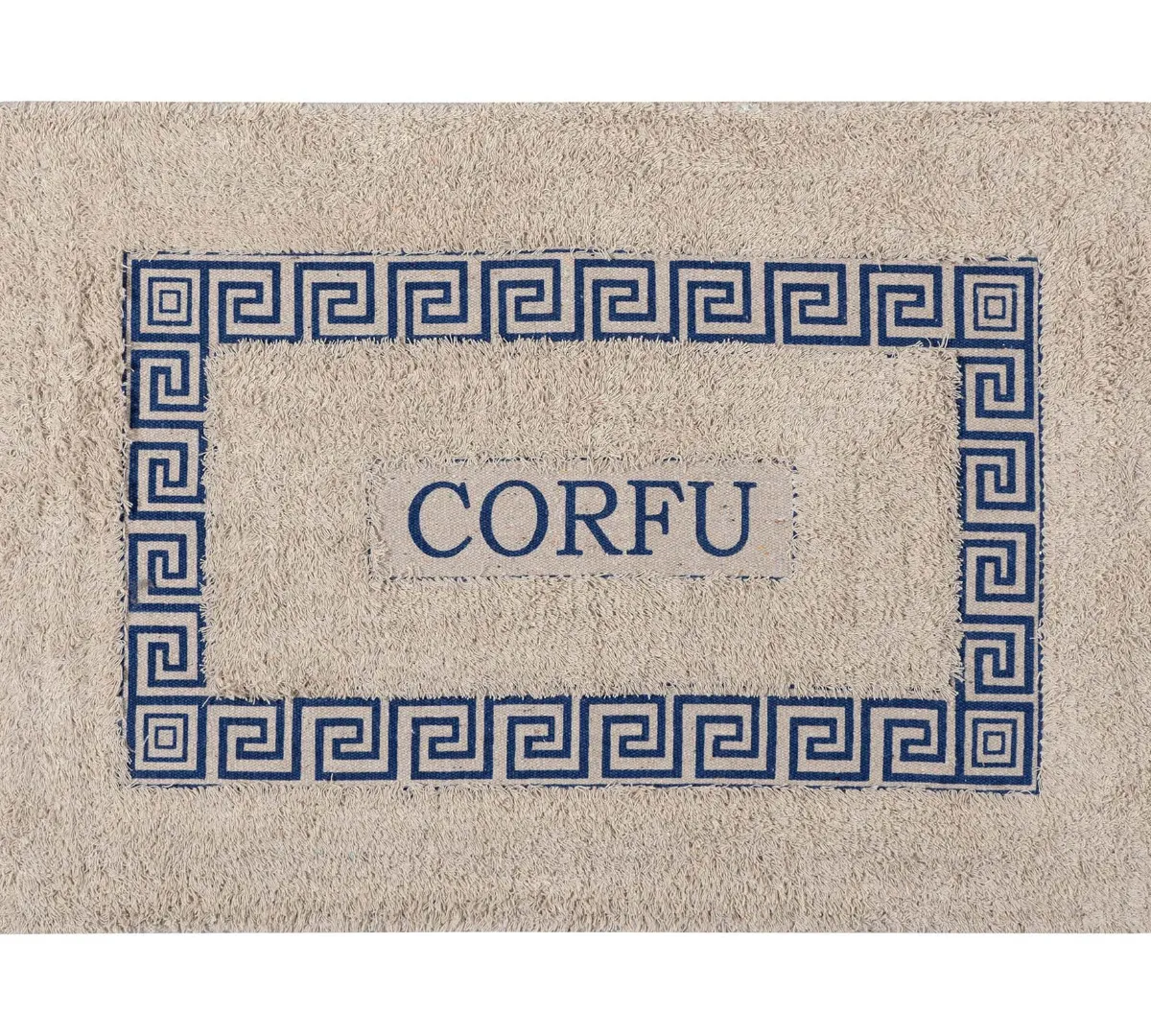 Πατάκι μαίανδρος CORFU (50cm x 80cm) μπλέ