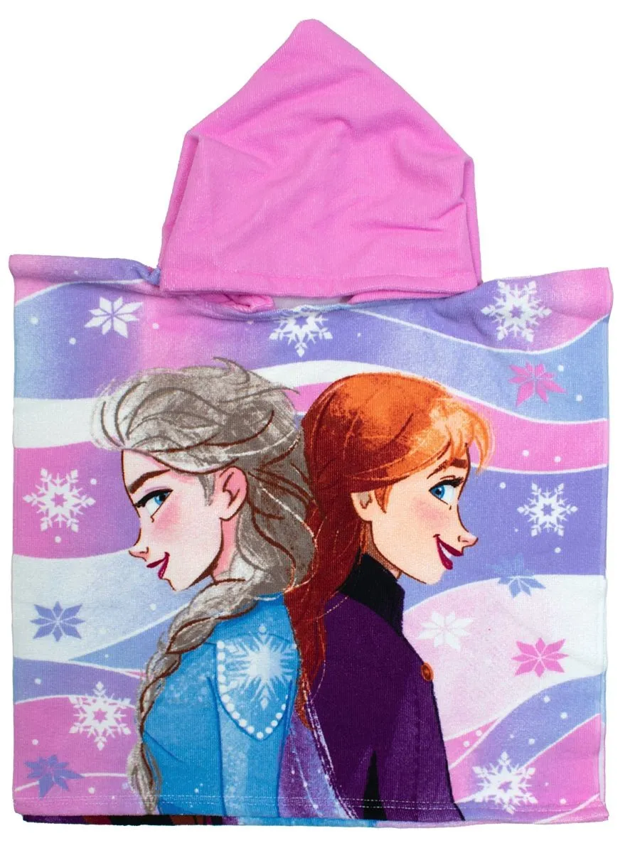 Πόντσο Θαλάσσης Quick Dry Disney Home Frozen 199 50X100 Lilac 100% Microfiber