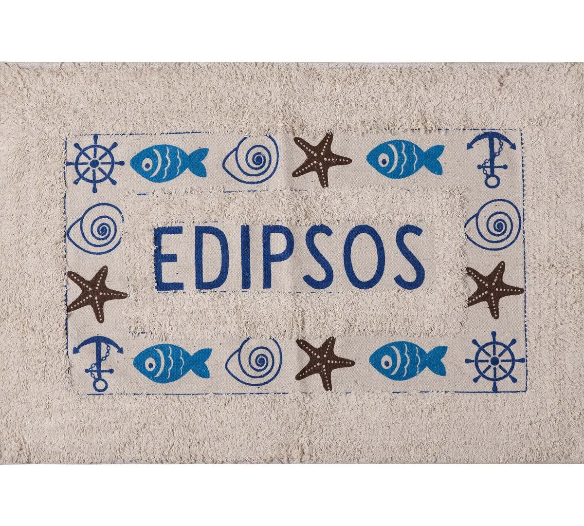 Πατάκι ψάρι EDIPSOS (50cm x 80cm) μπλέ