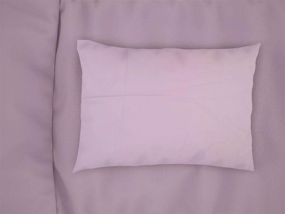 Μαξιλαροθήκη Solid 506 50X70 Light Purple 100% Cotton