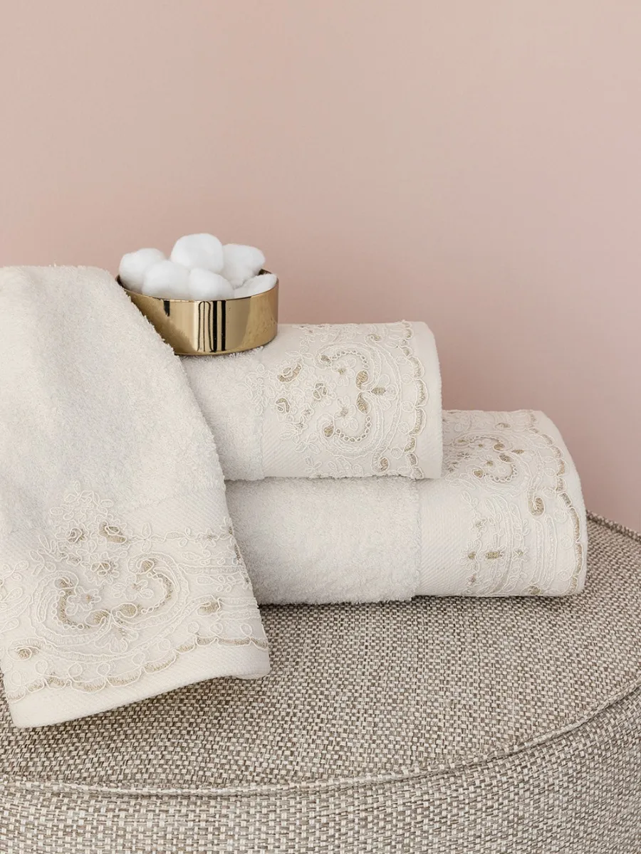 Σετ Πετσέτες Towels Collection LIST CREAM