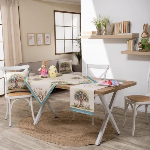 Καρέ &amp; Τραβέρσα Lola Σετ 2 τεμαχίων - 100x100cm &amp; 40x100cm