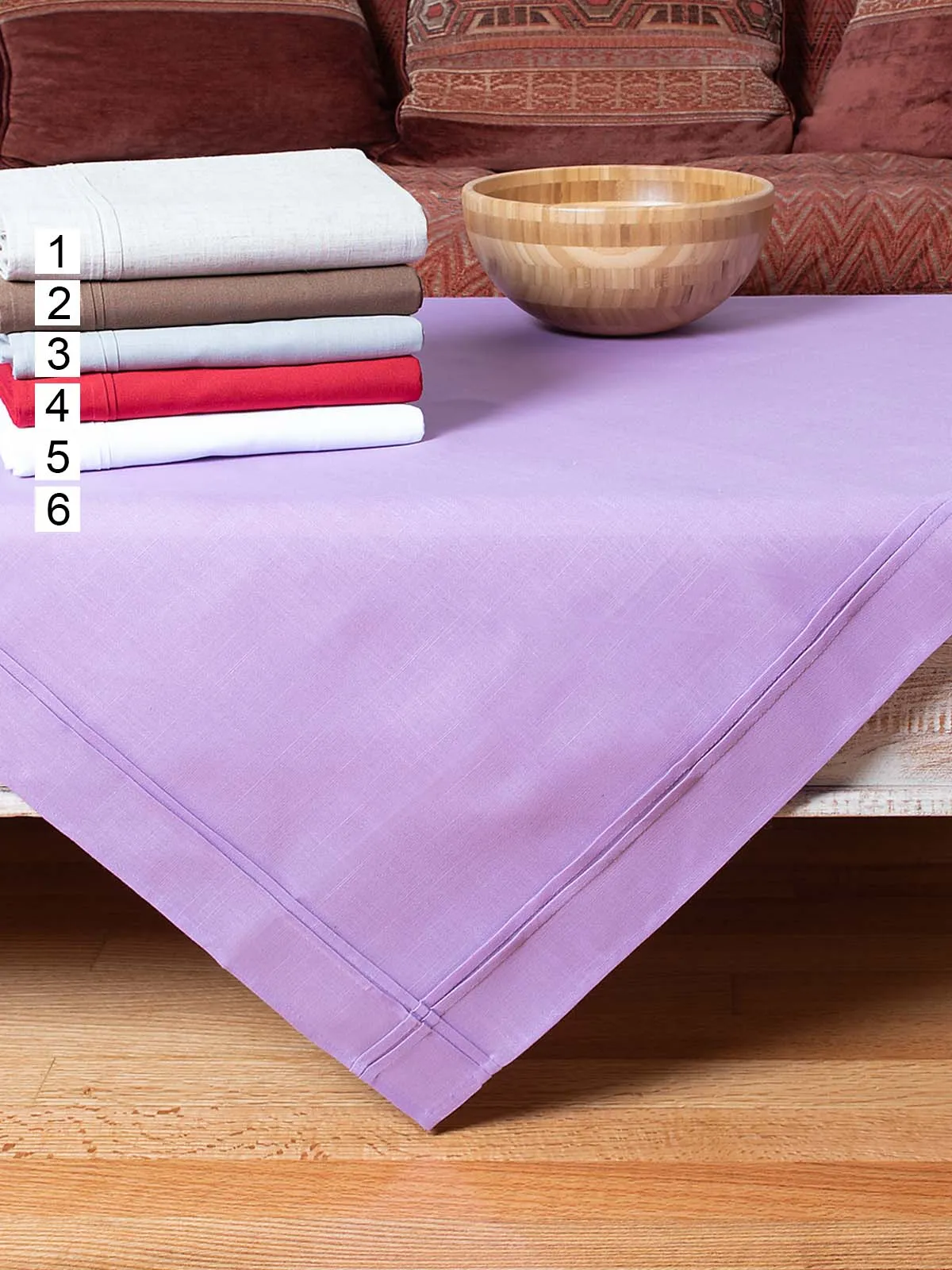 τραπεζομάντηλα (160cm x 250cm) πιέτα κόκκινο