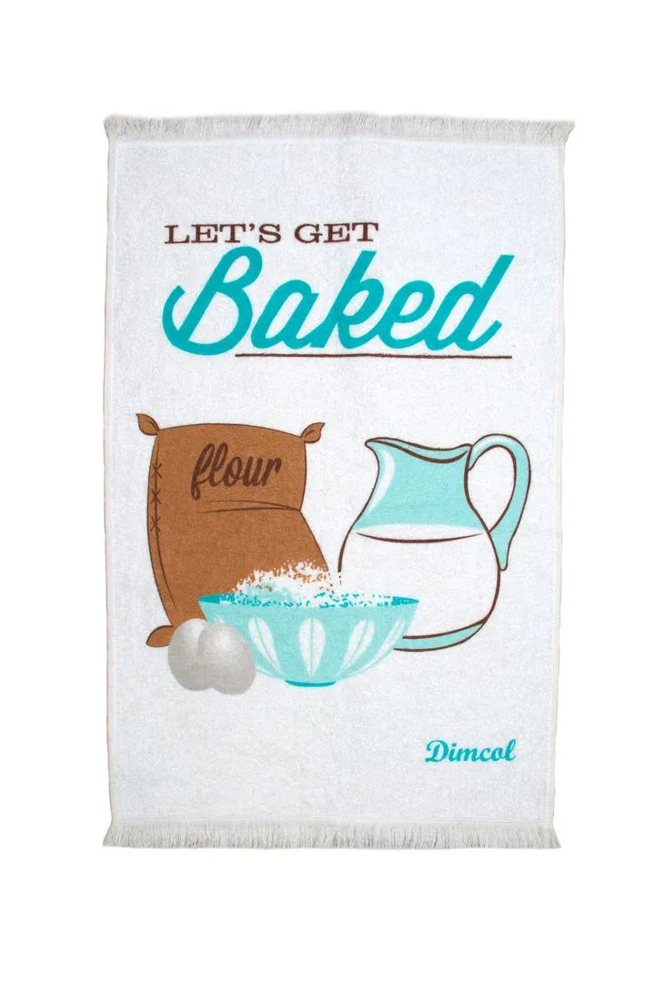 ΠΕΤΣΕΤΑ ΚΟΥΖΙΝΑΣ Baked 07 40Χ60 White ΜΕ ΚΡΟΣΣΙ Βαμβ.