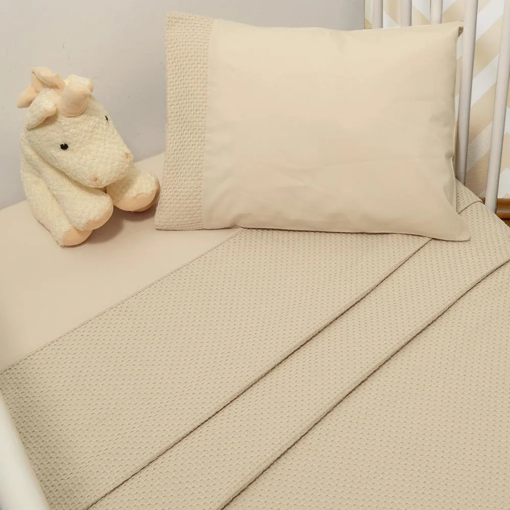 Κουβέρτα Καλοκαιρινή Πικέ 100x140 100% Βαμβάκι Des. 454 Oliver Baby