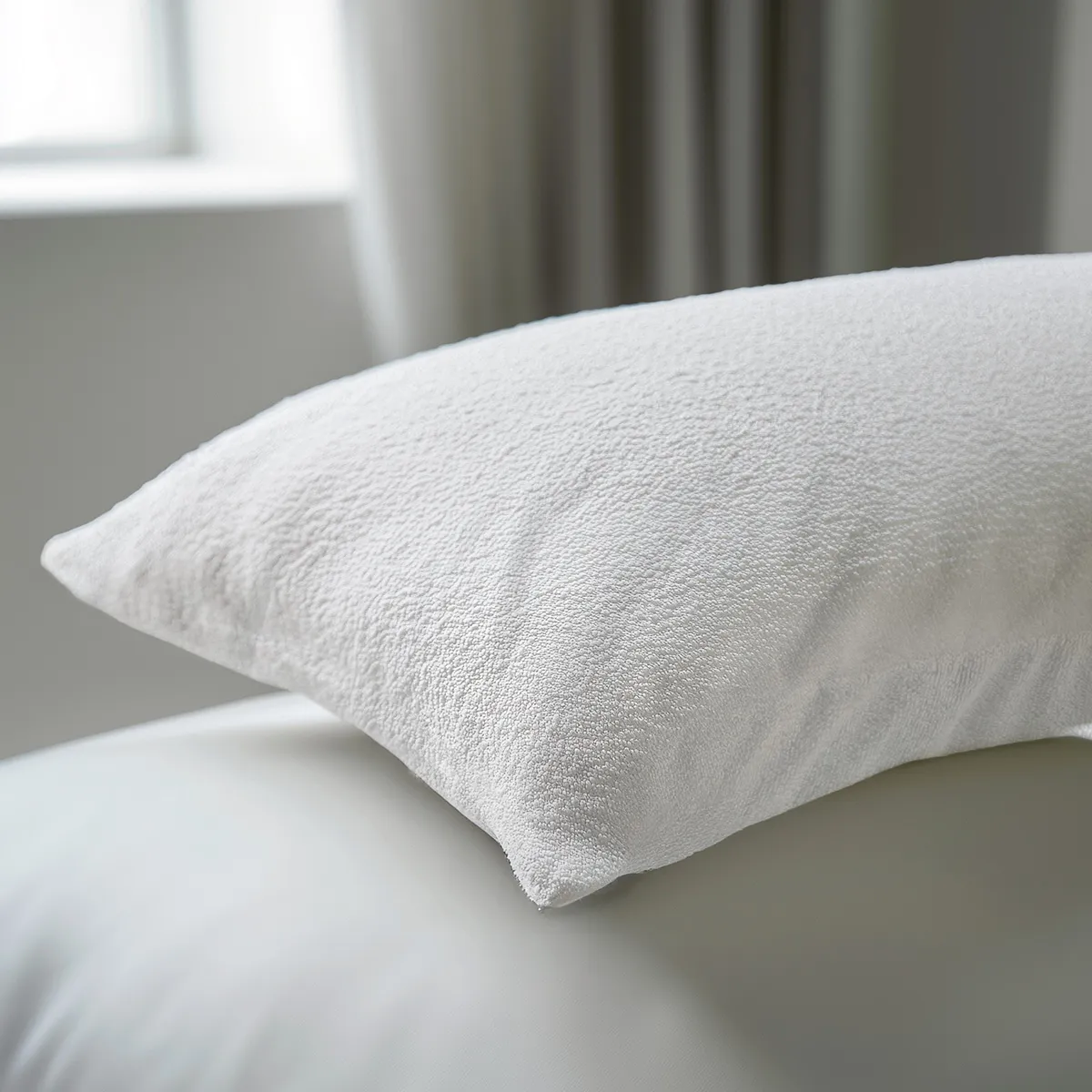 Αδιάβροχες Μαξιλαροθήκες Terry 100% Microfiber 52x72 cm – Σετ 2 τεμ.