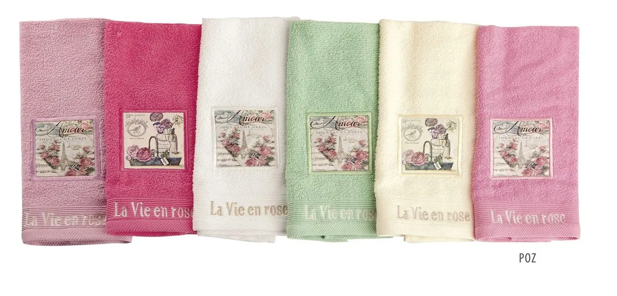 ΠΕΤΣΕΤΑ ΣΕΤ 2 τεμ VINTAGE 02 30X50,50X90 ΡΟΖ Cotton 100%