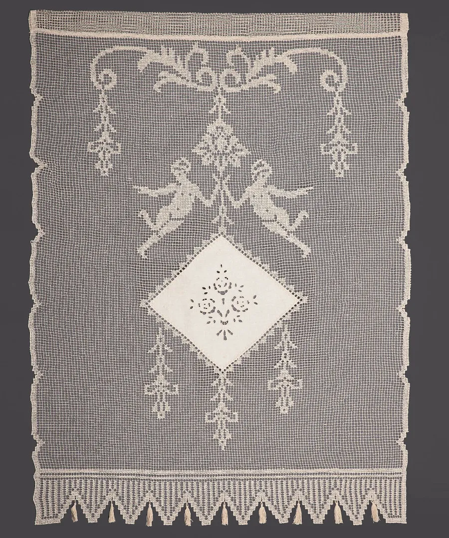 κουρτίνα BG11 TOSCAN (160cm x 160cm) ecru με τούνελ
