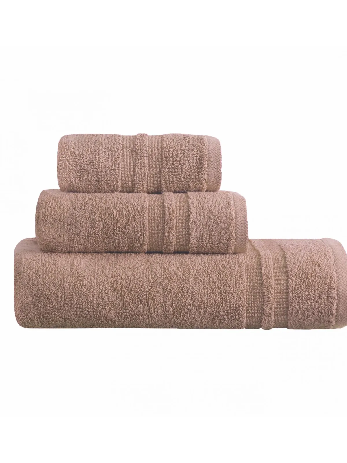 ΠΕΤΣΕΤΑ ΜΠΑΝΙΟΥ 90Χ150CM DOVE3 BEIGE 100% COTTON 550gsm
