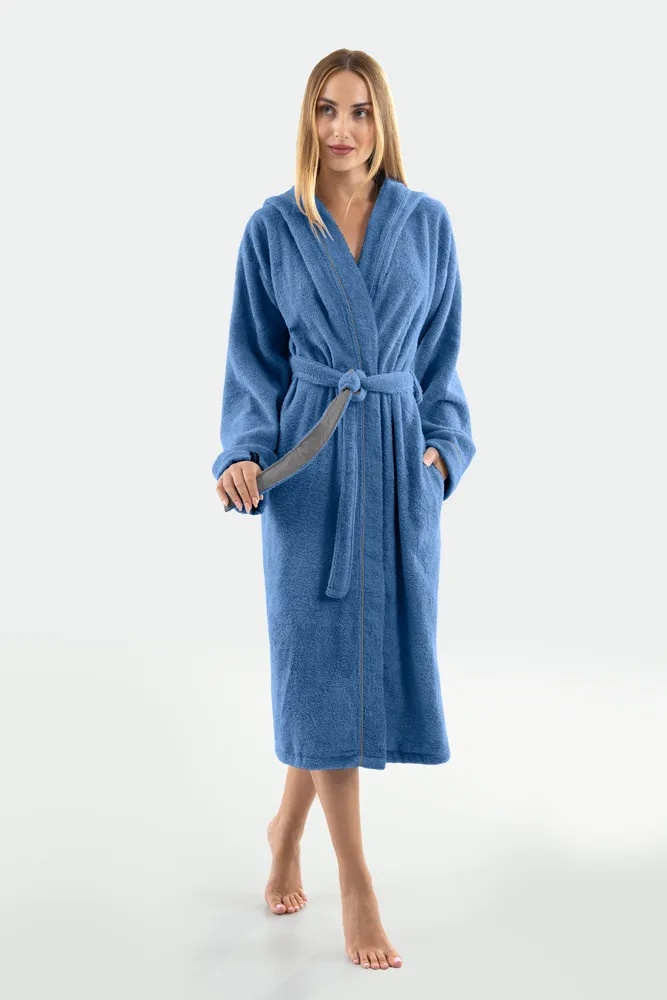 Μπουρνούζι Casual Blue 