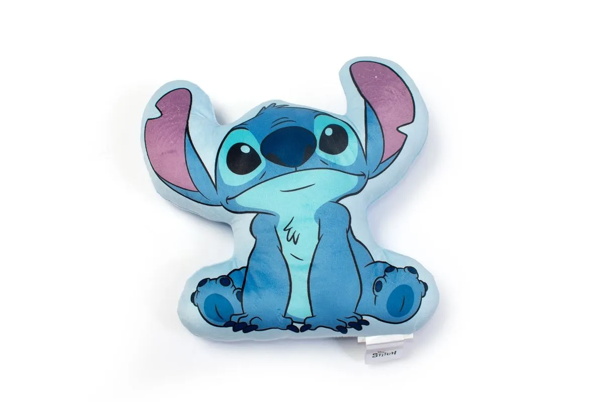 Μαξιλάρι 3D Disney Home Stitch 350 35 cm Sky Blue 100% Velboa
