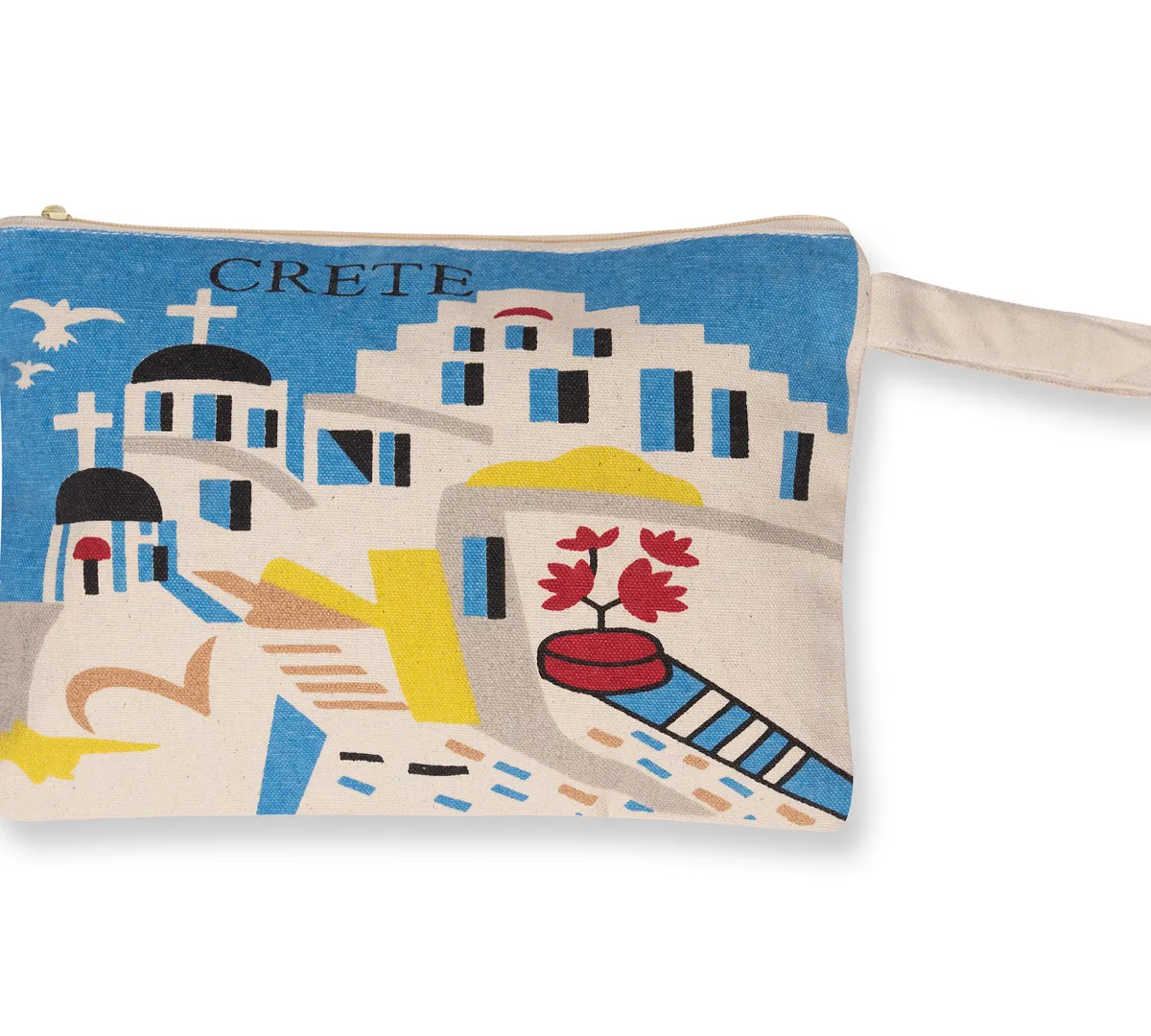 Πορτοφόλι καραβόπανο (20cm x 13cm) canvas 14 creta