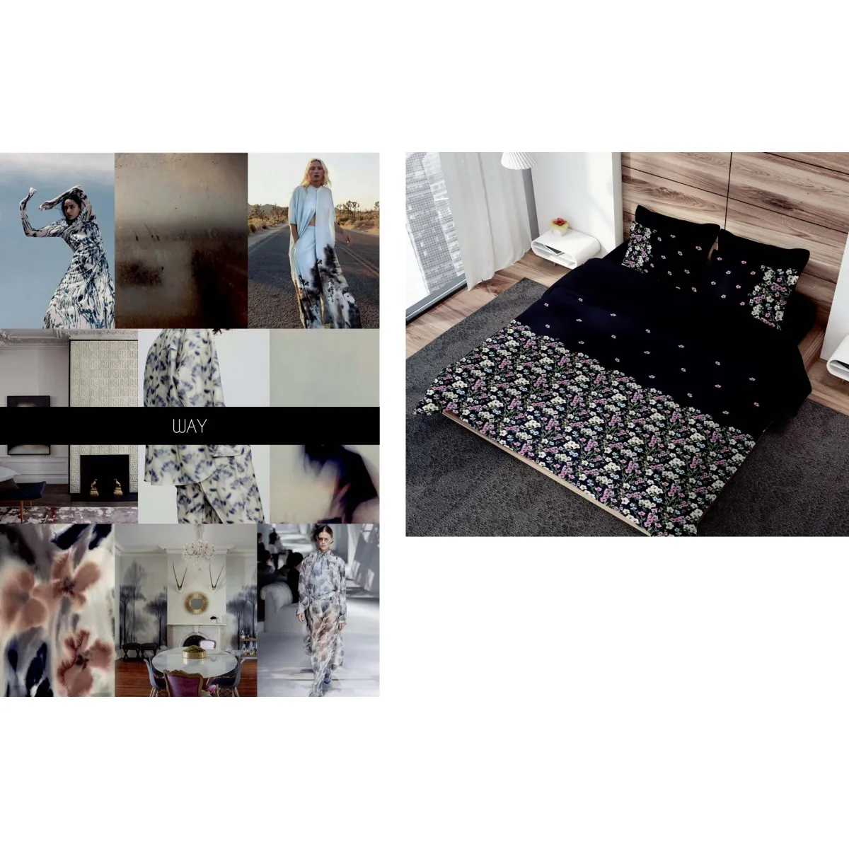 WAY ΣΕΤ ΠΑΠΛΩΜΑΤΟΘΗΚΗ 220x240cm COTTON SATIN DIGITAL PRINT