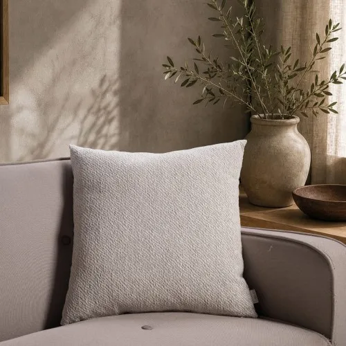 Μαξιλαροθήκη  Dayton 07 Pearl Grey - 30x50cm με γέμιση