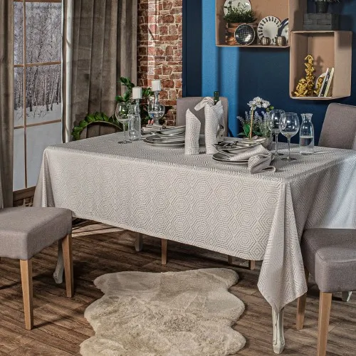 Τραπεζομάντηλο Roussilon - 160x250cm + 12 πετσέτες