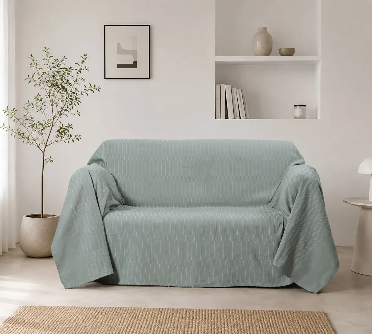 ΡΙΧΤΑΡΙΑ 25632 (180cm x 180cm) sage green