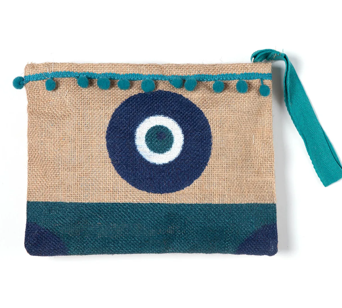 Πορτοφόλι γιούτα (19cm x 25cm) 2