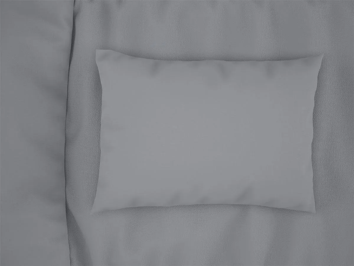 Μαξιλαροθήκες Ζεύγος Exotic Line 50X70+15 Grey 100% Cotton