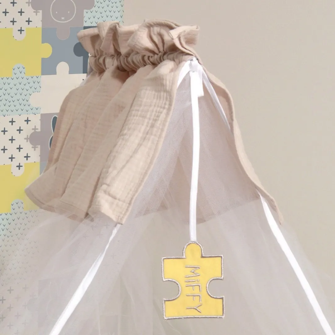 Κουνουπιέρα Μπεζ 180x500 cm Design 64