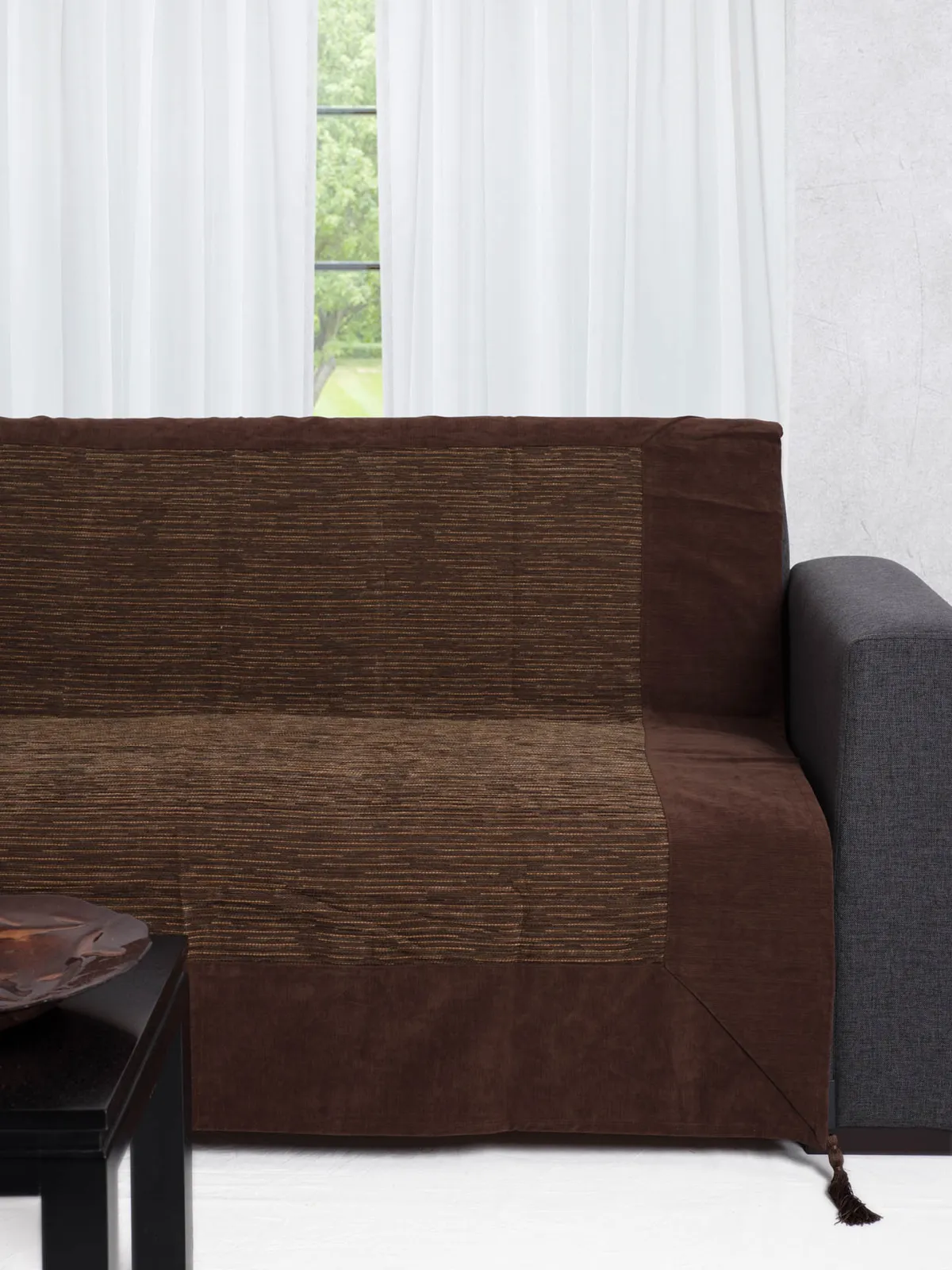 ΡΙΧΤΑΡΙΑ 083 (180cm x 180cm / 180cm  x 250cm / 180cm x 300cm) καφέ