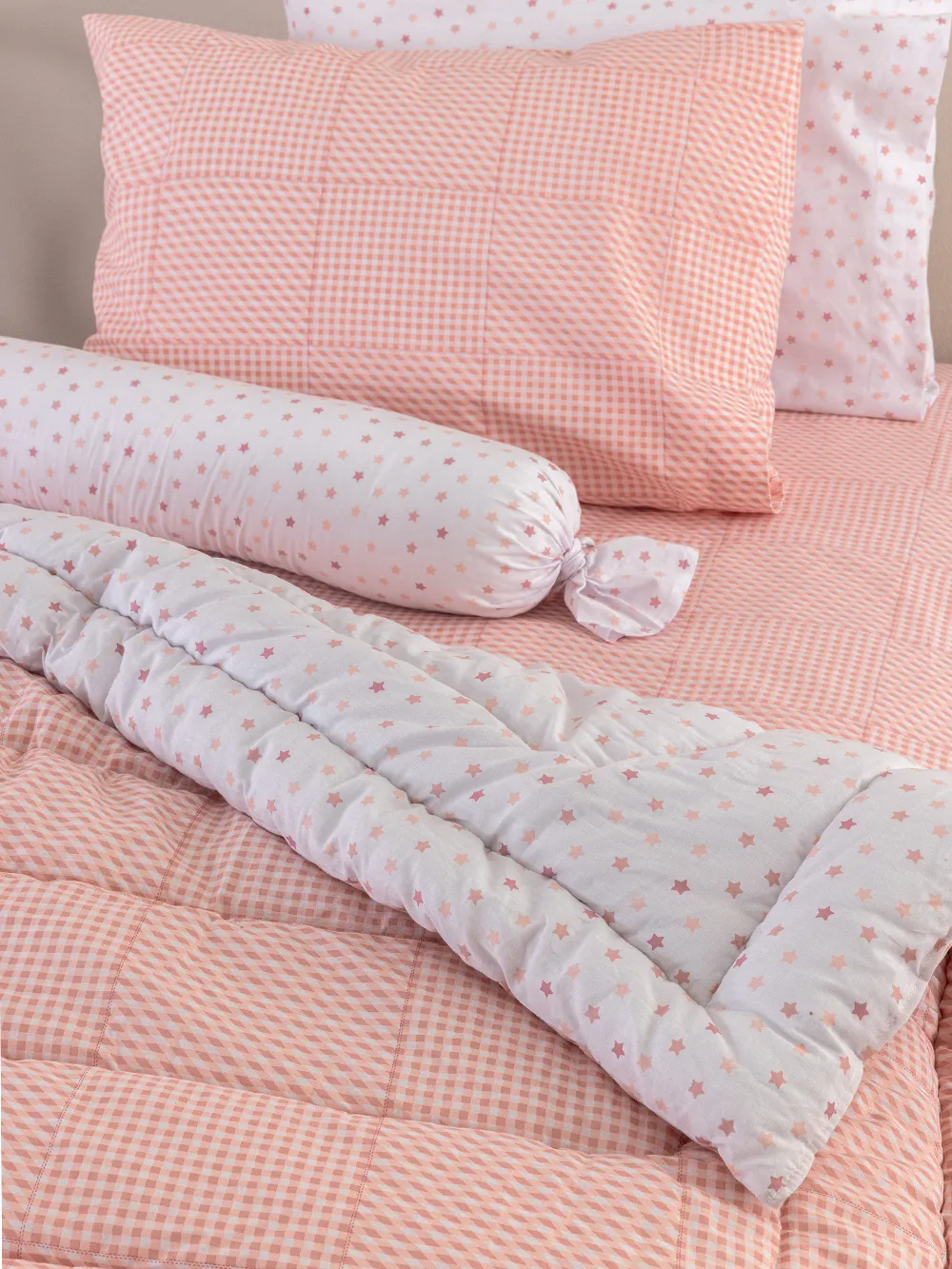 Πάπλωμα Κούνιας Bon Bon 110x150 BB100-BB101 ROSE