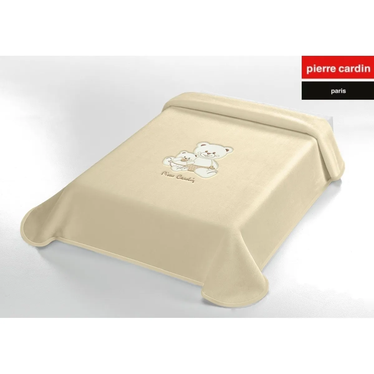ΚΟΥΒΕΡΤΑ ΑΓΚΑΛΙΑΣ 80Χ110 PIERRE CARDIN (760) BEIGE