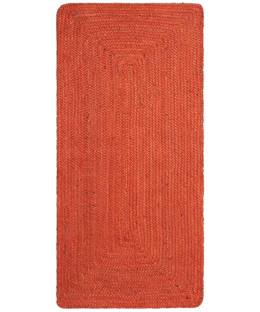 Χαλί γιούτα 1716 (60cm x 130cm) teracotta