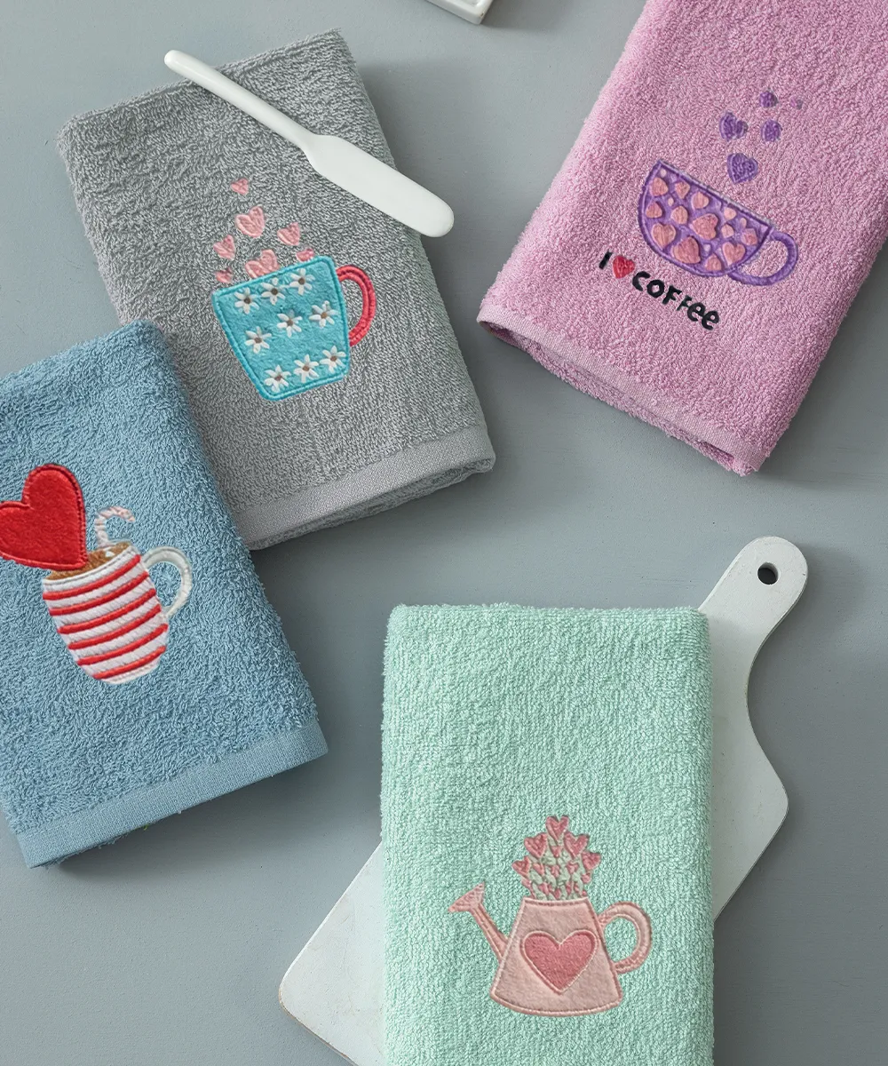 Σετ 4 Πετσέτες Κουζίνας Kitchen Towels 40x70 KT290