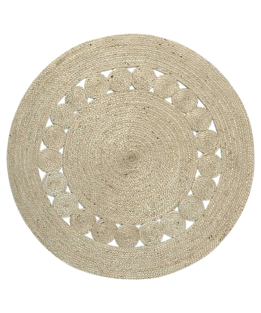 Χαλί γιούτα 1763 (120cm) light grey