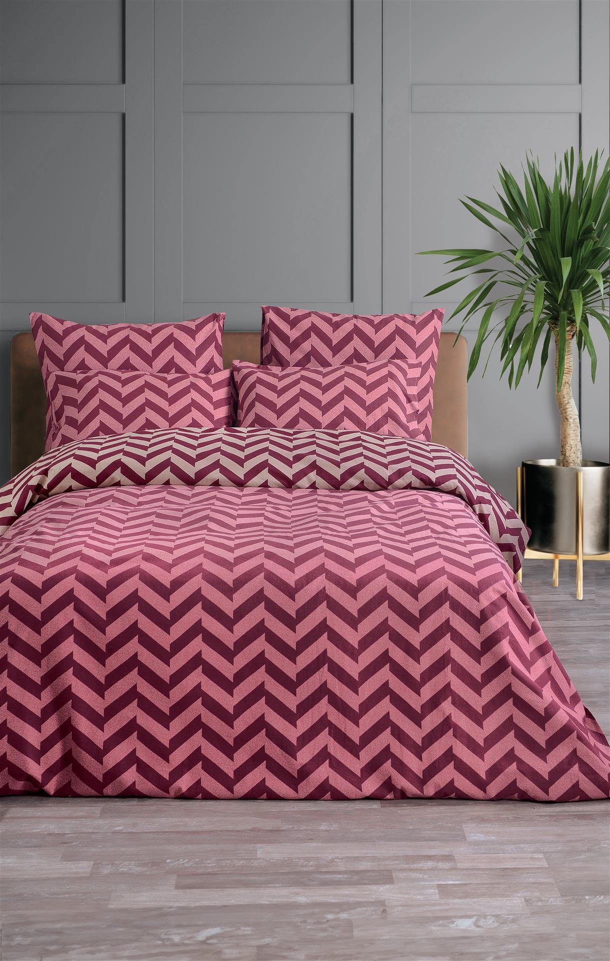ΣΕΤ ΣΕΝΤ KING FLAT ZIC ZAC 1 (RED) FLANNEL 2*260X280CM 2*50X70CM 100% COTTON FLANNEL