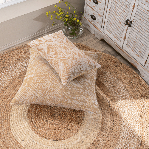 Μαξιλαροθήκη Izola 14 - 65x65cm δαπέδου με γέμιση 