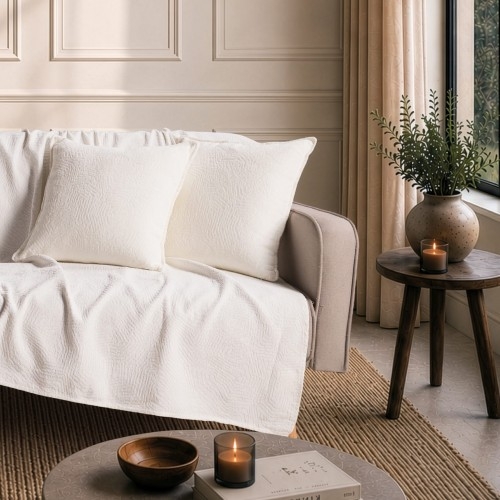 Ριχτάρι  Bolton 01 Ivory - Μονοθέσιο 180x150cm