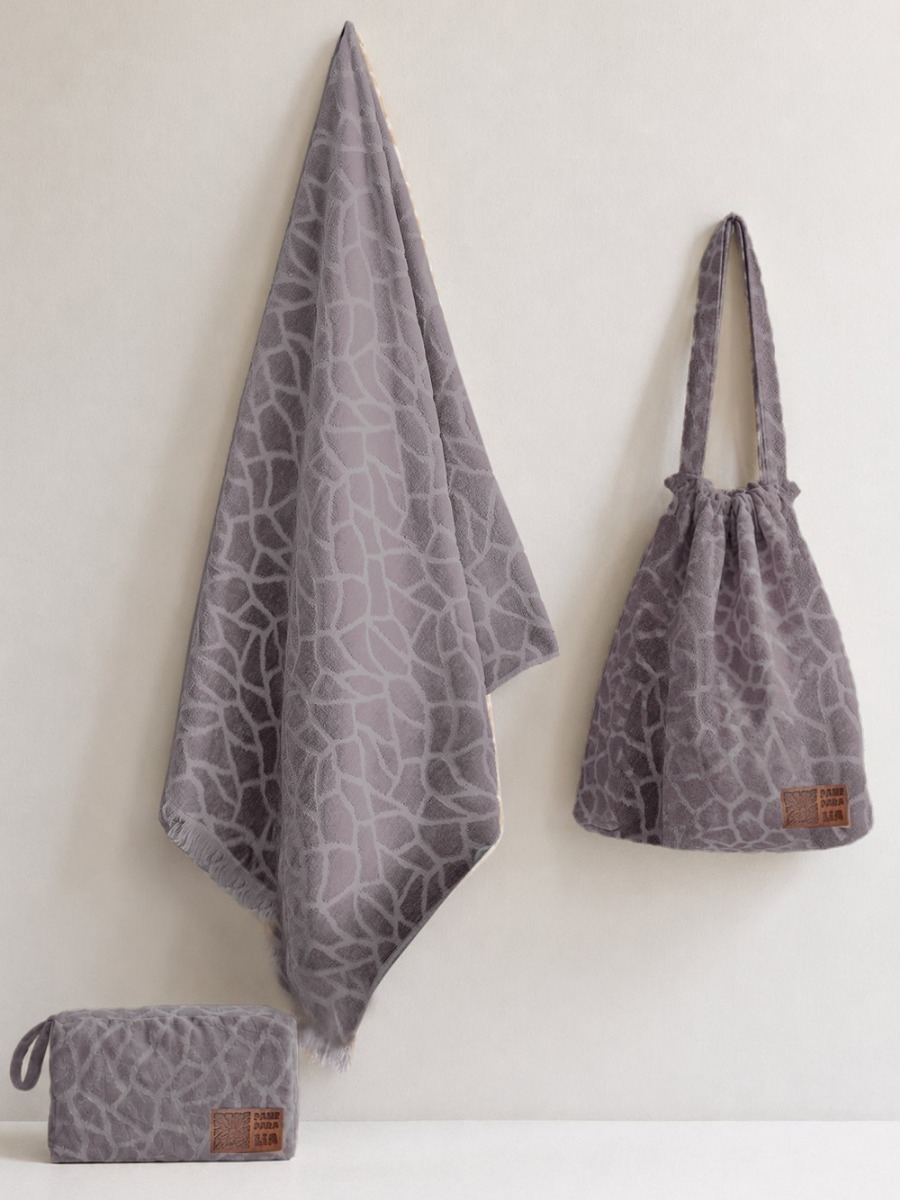 Τσάντα Θαλάσσης Beach Collection PD GREY