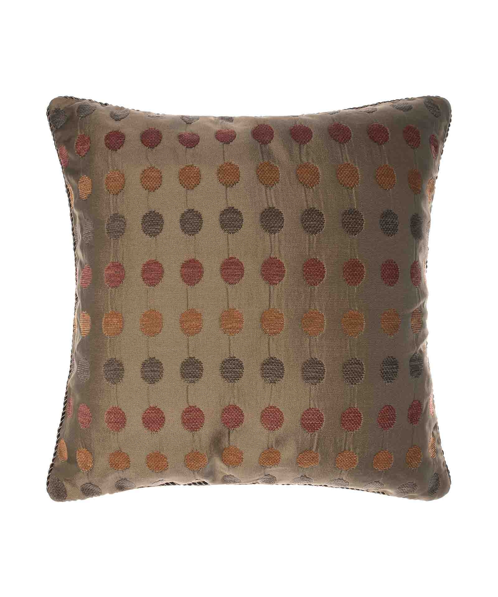 ΜΑΞΙΛΑΡΟΘΗΚΗ 602 (45cm x 45cm) πουά πράσινο