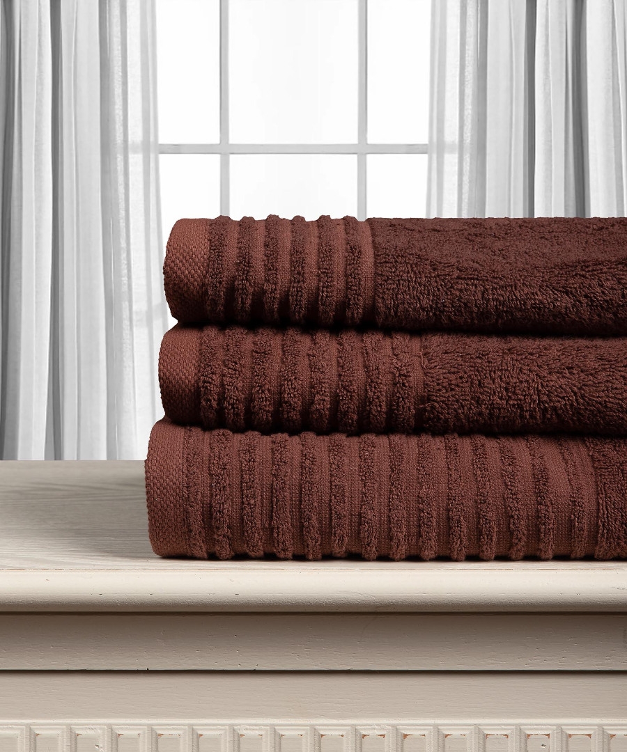 Βαμβακερή πετσέτα ΕΡΑΤΩ 600gsm (40cm x 60cm) brown