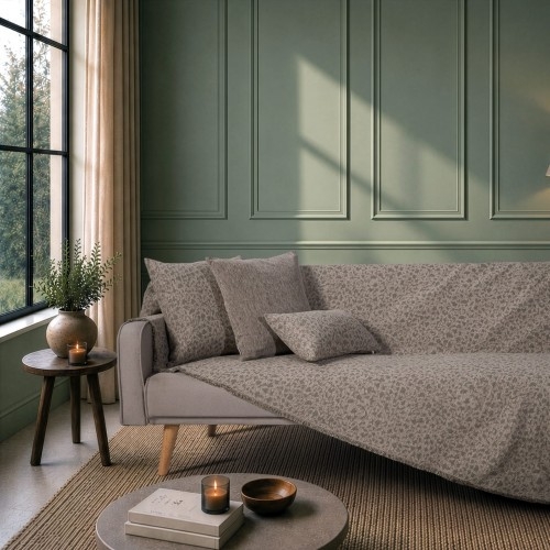 Ριχτάρι Pearland 15 Sage Taupe - Τετραθέσιο 180x350cm