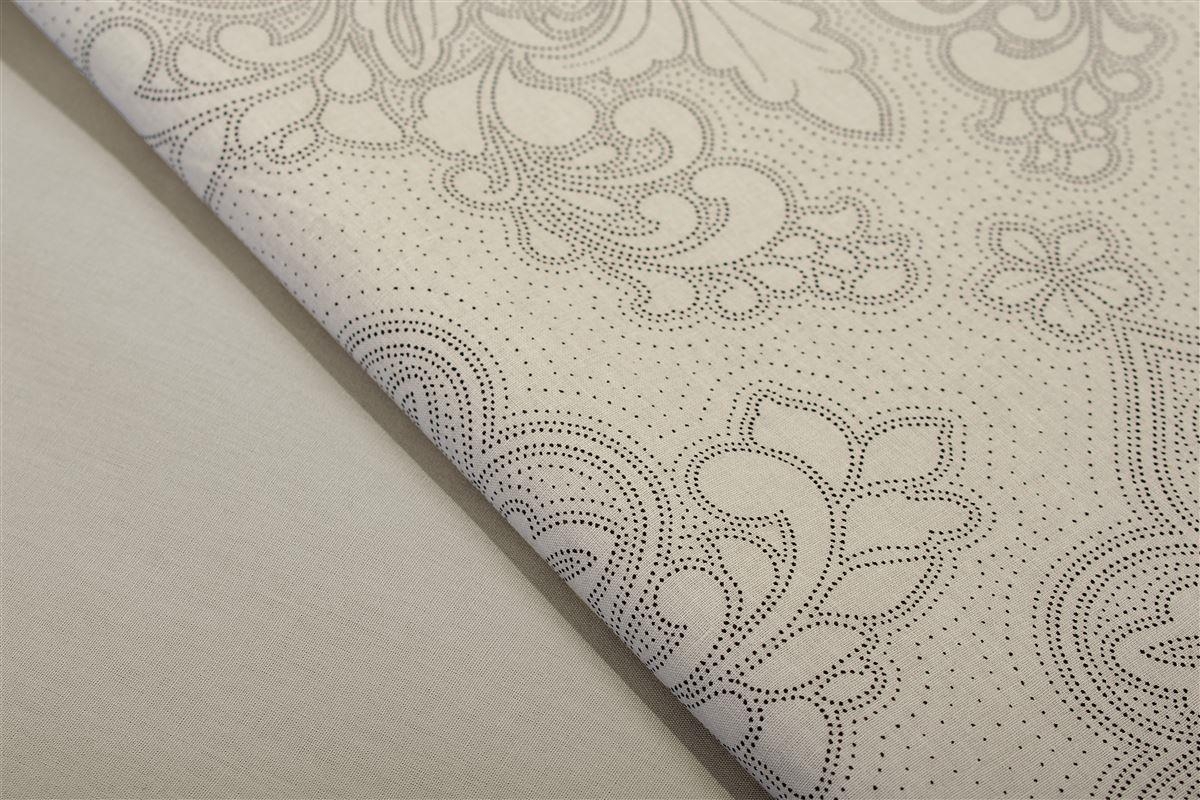 Σεντόνια Εμπριμέ Σετ 4 τεμ Άρτεμις 702 240X270 Beige 100% Cotton