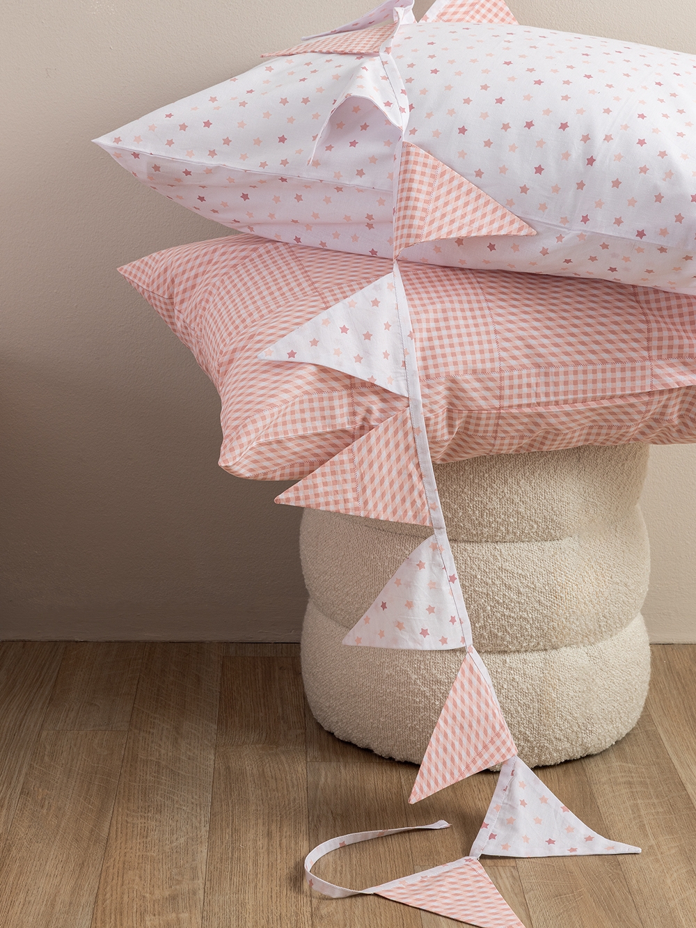Διακοσμητικά σημαιάκια Bon Bon 240cm BB100-BB101 ROSE