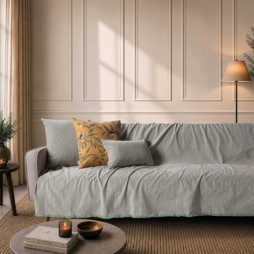 Ριχτάρι Dayton 16 Green Taupe - Τριθέσιο 180x300cm